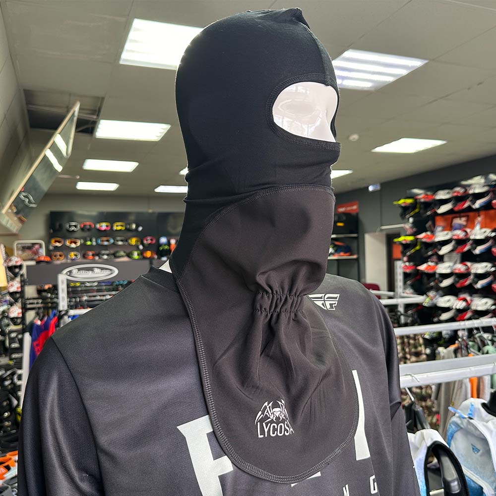 Подшлемник LYCOSA WINDSTOPPER+ VISCOSE с ветрозащитой шеи
