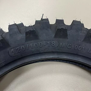 Шина пневматическая 18" 120/100-18 8PR TT XY-078C (medium soft) GUMMY