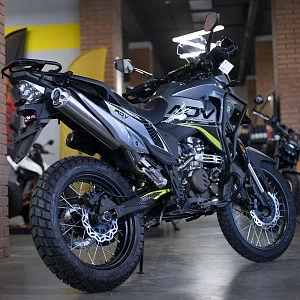 Мотоцикл Regulmoto ADV 300 S, спицованные колеса (черный/серый)
