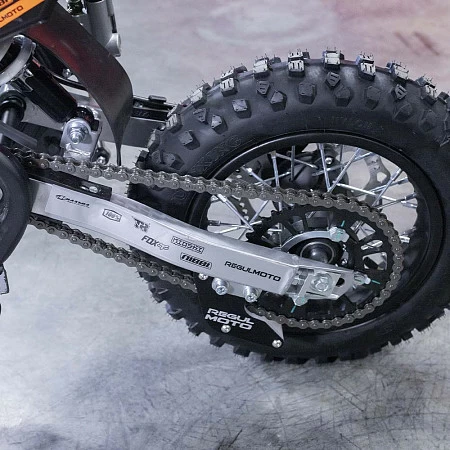 Питбайк Regulmoto FLY 12/10 (Черный/ оранжевый, 104801-1)