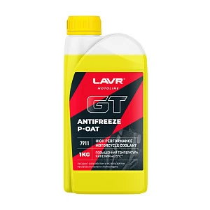 Охлаждающая жидкость для мотоциклов Antifreeze P-OAT GT LAVR MOTOLINE, 1 кг