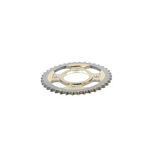 Звезда ведомая стальная 428-38T d-58mm, 4 болта крепл. L-90mm, с проточкой  SM-PARTS
