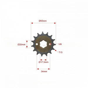Звезда ведущая 428-15T d-20  SM-PARTS